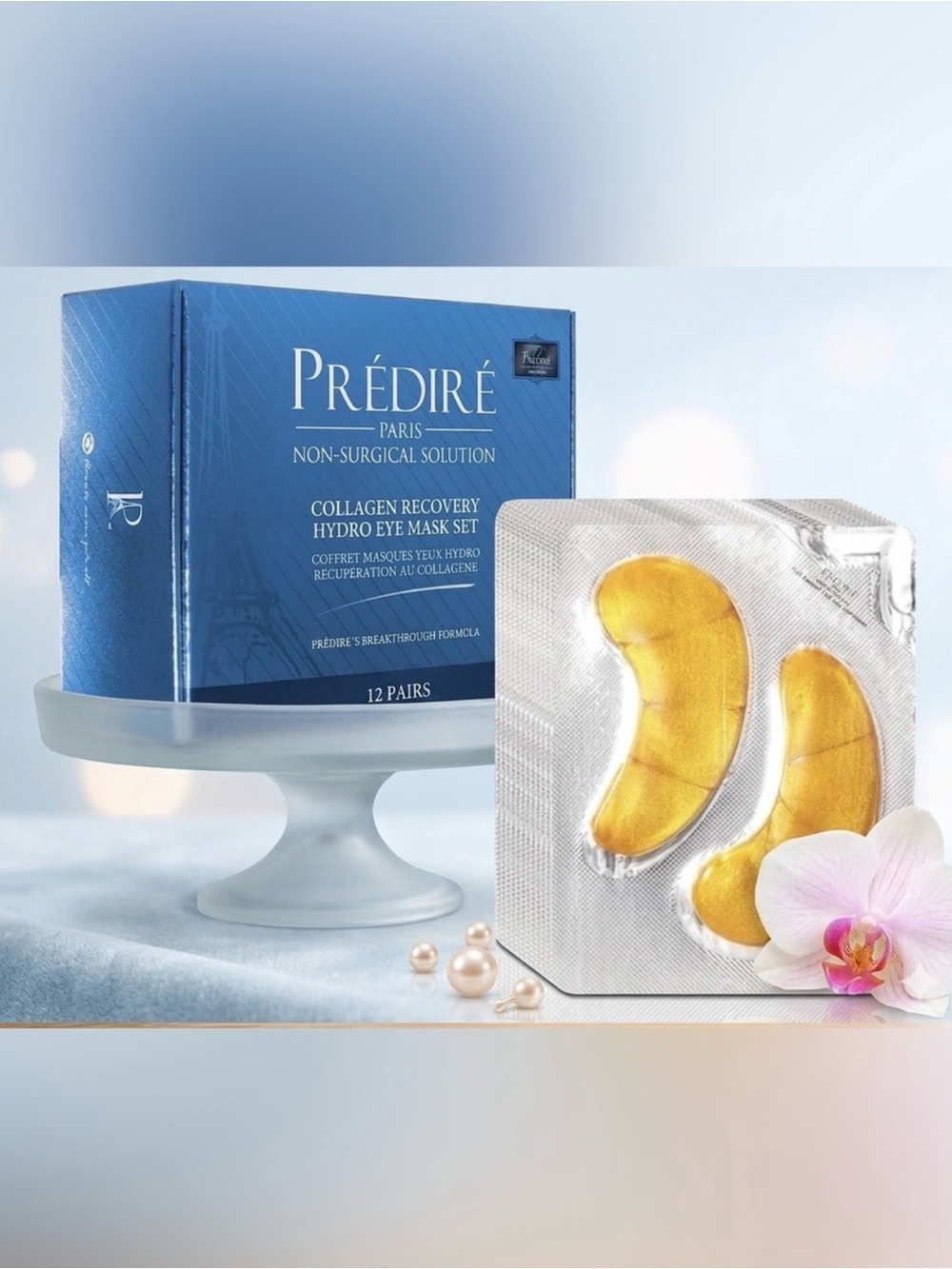 Predire Collagen Recovery Hydro Eye Mask Set (12 PAIRS) ~ Retail $750